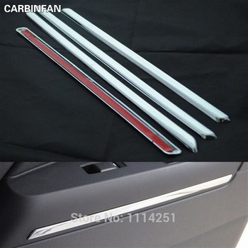 Free shipping Sticker For Jeep Patriot 2011 2012 2013 2014 ABS Interior Moldings Car Door Molding Trim 4pcs/set